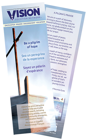 VISON 2025 Bookmark Prayercard