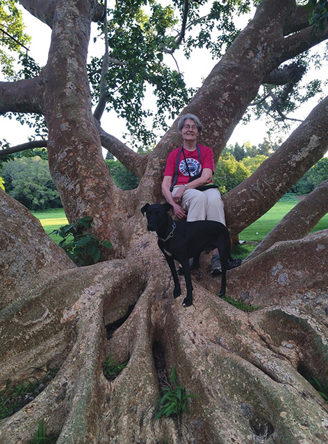 Maryknoll Sister Janice McLaughlin, M.M., in Zimbabwe 