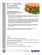 BLT Decision-making handout